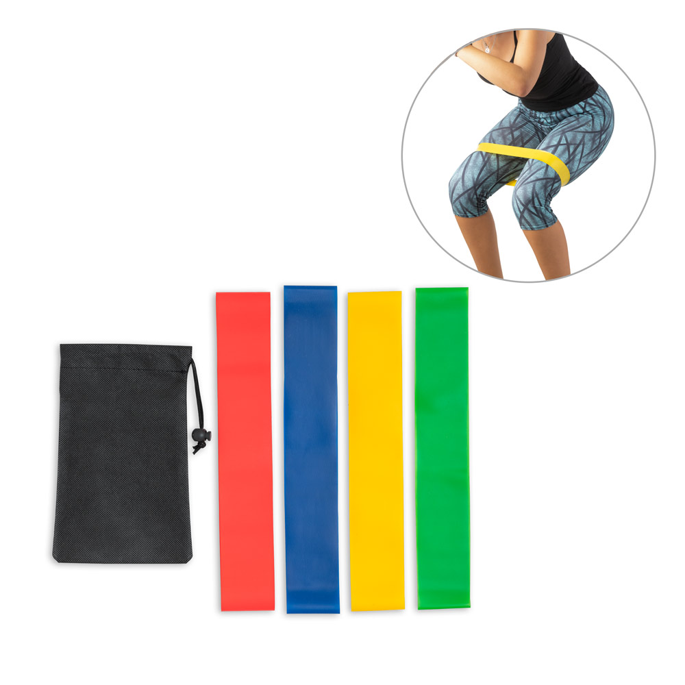 Conjunto de 4 Bandas Elásticas Burpee