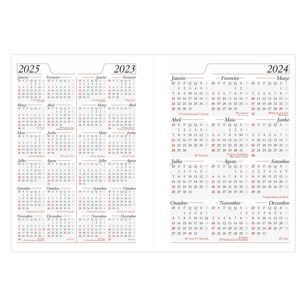 Agenda Diária 2024 Costura destaque